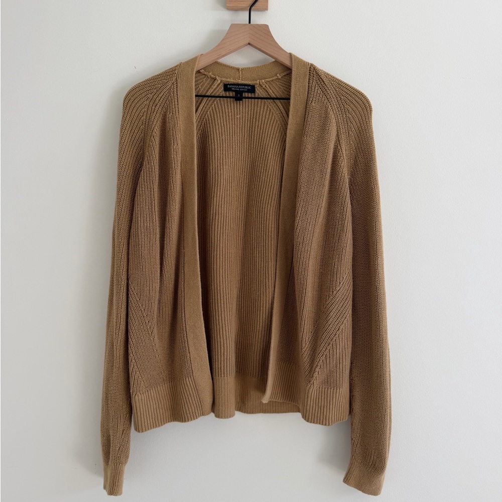 Banana Republic Organic Cotton Cardigan Sweater - Women